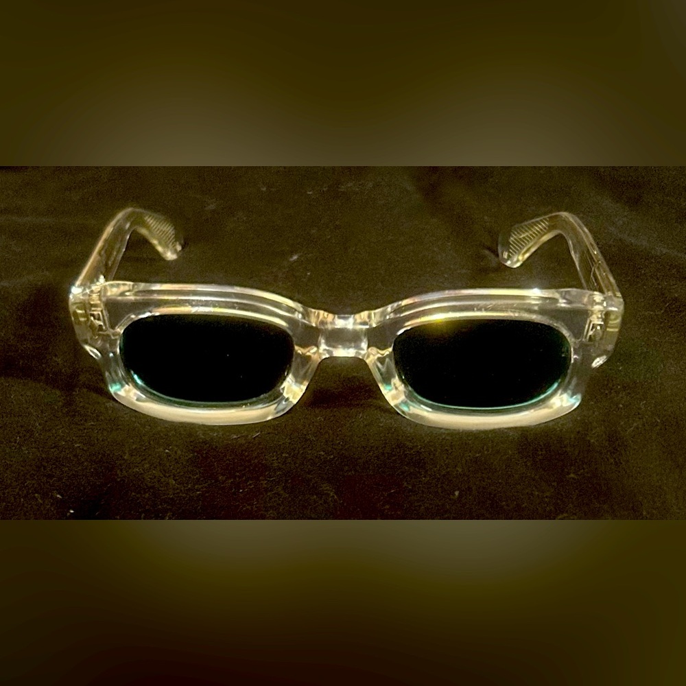 Transparent Rectangular Glasses
